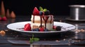 Image of Italian desserts Royalty Free Stock Photo