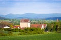 landscape scenery at Gueltstein Herrenberg Germany Royalty Free Stock Photo