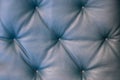 Leather upholstery detail of a magnificent sofa