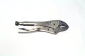 Image of Locking Pliers General Engineering. Royalty Free Stock Photo