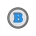 This is an image of the logo letter b