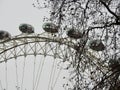 London Eye close up Royalty Free Stock Photo