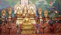 Image of Lord Buddha in Tibetan Buddhist monastery