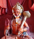 Image of Lord hanuman ji in orange colour