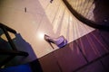 Image of lost shoe after party Royalty Free Stock Photo