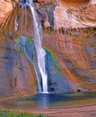 Lower Calf Creek Desert Water Fall