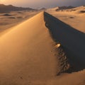 Lunar landscape in the Dasht-e Lut desert. The hottest place on Earth. Iran. Persia. made with Generative AI