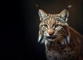 Image of a lynx bobcat. Wildlife Animals. Illustration, Generative AI