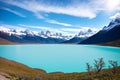 The magnificent landscape near the Perito Moreno Glacier, Patagonia, Argentina. made with Generative AI