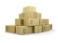 Image of Many packages Royalty Free Stock Photo