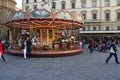 Image of Milan street of fashion in Italy