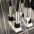 The image of the milking machine. Royalty Free Stock Photo