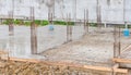 basement building under construction . Royalty Free Stock Photo