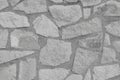 Image of mortared stone wall in rural environment