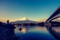 Image of Mountain Fuji and Lake Kawaguchi