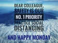 Image with wordings or quotes for happy monday