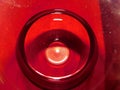 Inside the Ruby Red Vase Royalty Free Stock Photo