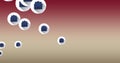 Image of multiple message icons floating against pink gradient background