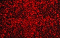 Colorist imagen of red stains over black background Royalty Free Stock Photo