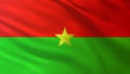 image of the national flag of Burkina