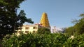 Image of nice and beautiful temple at kalady in south India