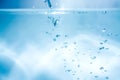 water air bubbles background Royalty Free Stock Photo