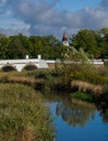 Image of the nine-holed bridge in Hortobagy Royalty Free Stock Photo