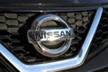 An image of a nissan logo - Hameln/Germany - 07/18/2017