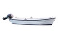 Image of an oared boat Royalty Free Stock Photo