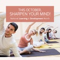 Image of this octobe sharpen your mind over diverse people practicing yoga