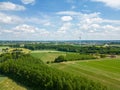 Renewable Energy in the Countryside Royalty Free Stock Photo