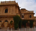 This is an image of old and ancient maharaja palace jaisalmer rajasthan india