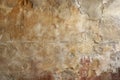 Image of Old cracked orange plaster wall. Texture for background usage Royalty Free Stock Photo