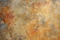 Image of Old cracked orange plaster wall. Texture for background usage Royalty Free Stock Photo