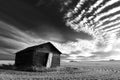 Old Rustic Wooden Granary