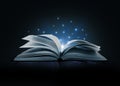 Image of opened magic book Royalty Free Stock Photo