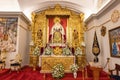 Image of Our Lady La Virgen de la Estrella Coronada (Virgin of Star) inside of the Chapel of the