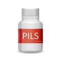 Image Packaging Painkiller Pils White Background Royalty Free Stock Photo