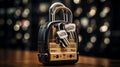 An image of a padlock with multiple keys, emphasizing the importance of having backup options in c