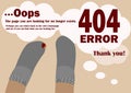 Image of Page Not Found 404 Error