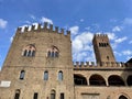 Palazzo Re Enzo in Bologna Royalty Free Stock Photo