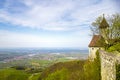 a panoramic view from Castle Teck Germany