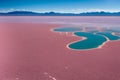 Panoramic view of salt flats at Uyuni bolivia. made with Generative AI