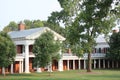 Image of a part of University of Virginia in Charlottesville. Royalty Free Stock Photo