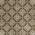 image pattern with modern Arab influence, over grey background Royalty Free Stock Photo
