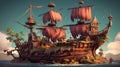 Pirate Epic: Thrilling Adventures on the High Seas