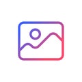 Image pixel perfect gradient linear ui icon