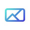 Image pixel perfect gradient linear ui icon Royalty Free Stock Photo