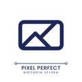 Image pixel perfect linear ui icon