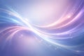 Intersecting Light Waves in Pastel Gradient with Sparkles Royalty Free Stock Photo